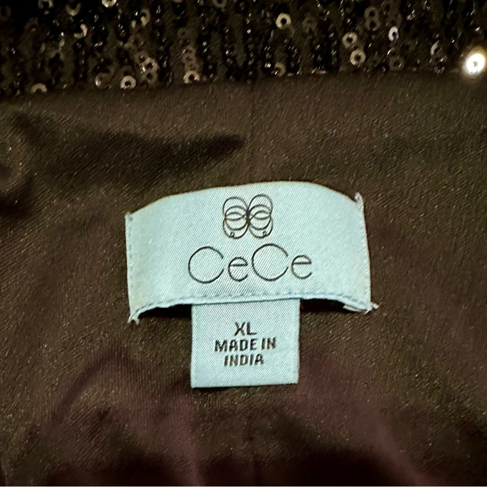 Black Sequin Blazer - Picture 12 of 14
